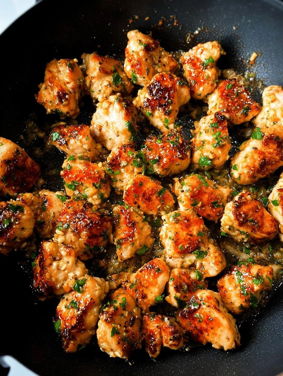 15-Minute Garlic Butter Chicken Bites | Easy One-Pan Recipe 78 15-Minute Garlic Butter Chicken Bites | Easy One-Pan Recipe