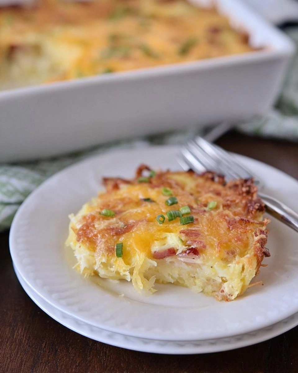 Cheesy Hash Brown Egg Bake (Crowd-Pleasing Easter Brunch Casserole)