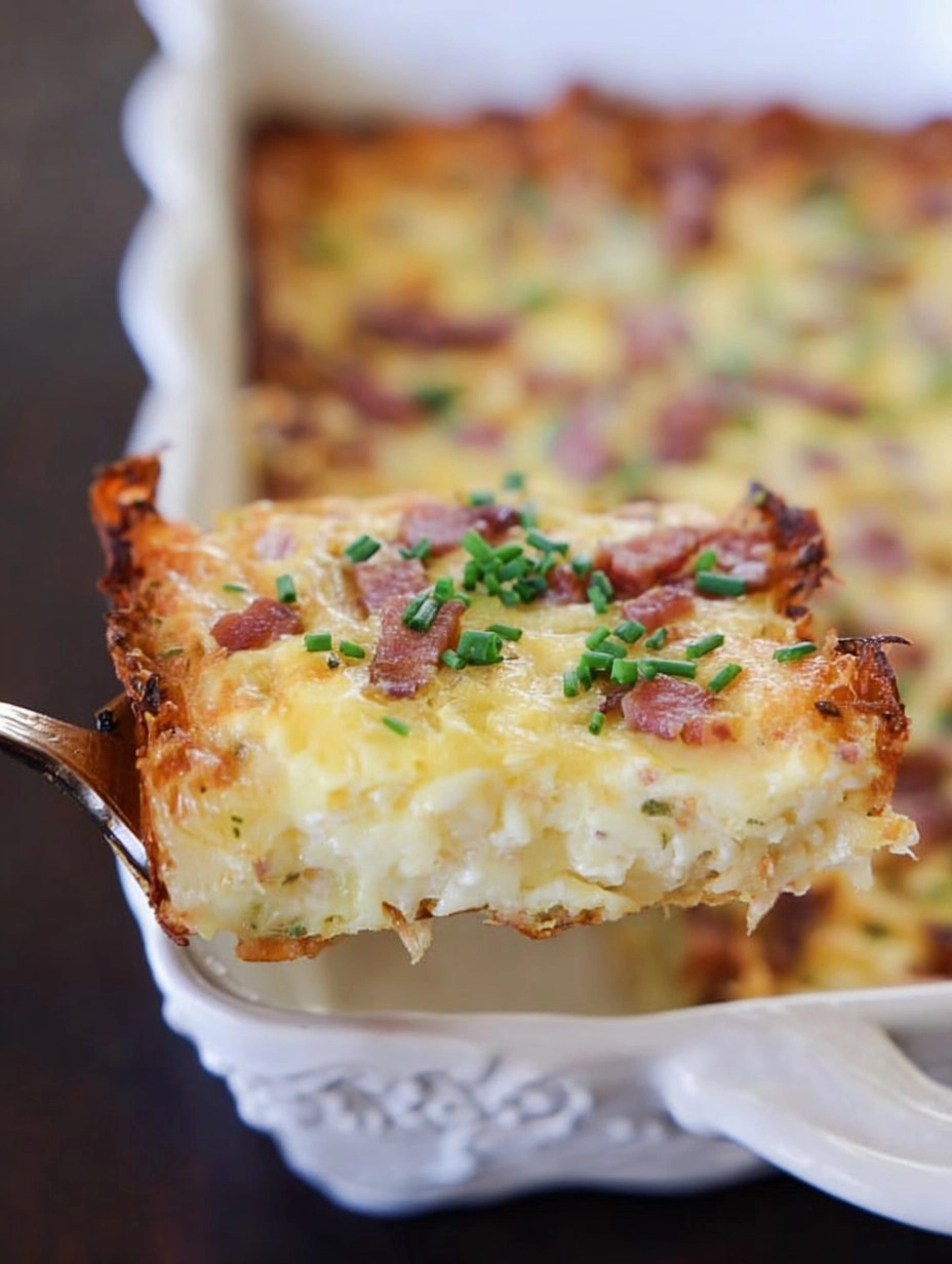 Cheesy Hash Brown Egg Bake (Crowd-Pleasing Easter Brunch Casserole)