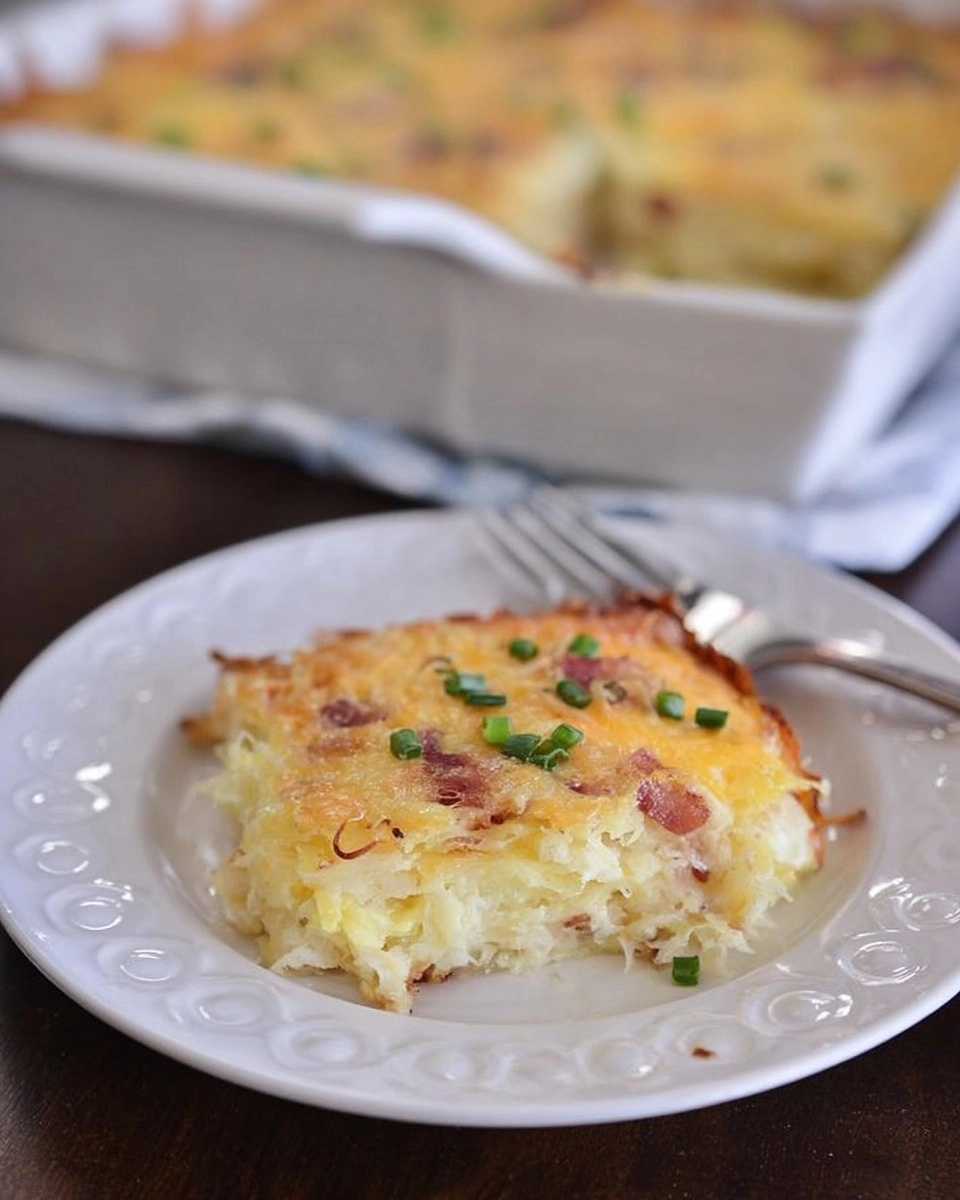 Cheesy Hash Brown Egg Bake (Crowd-Pleasing Easter Brunch Casserole)
