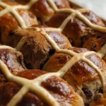 Cinnamon-Raisin-Hot-Cross-Buns-Make-Ahead-Easter-Rolls
