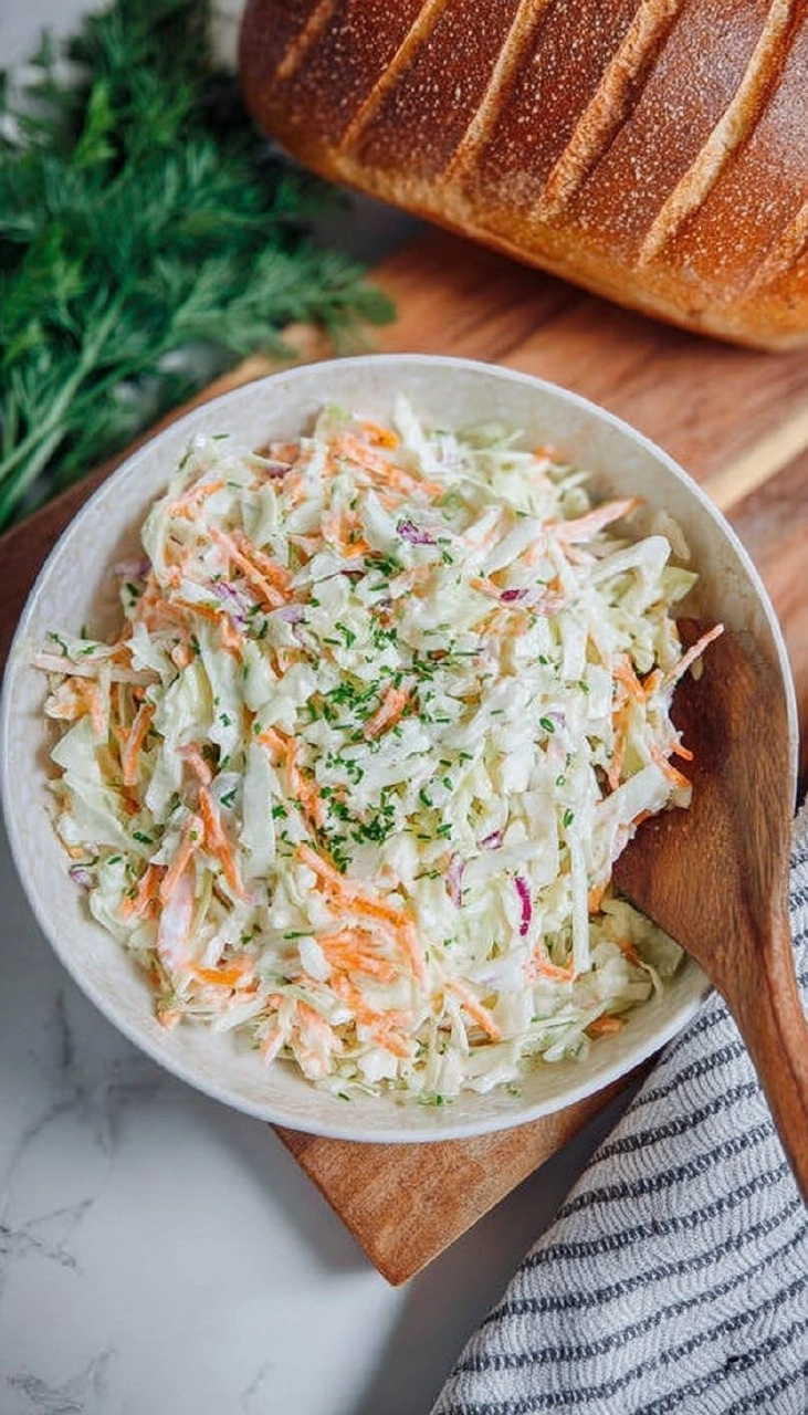Classic Creamy Coleslaw (Better Than Deli-Style)