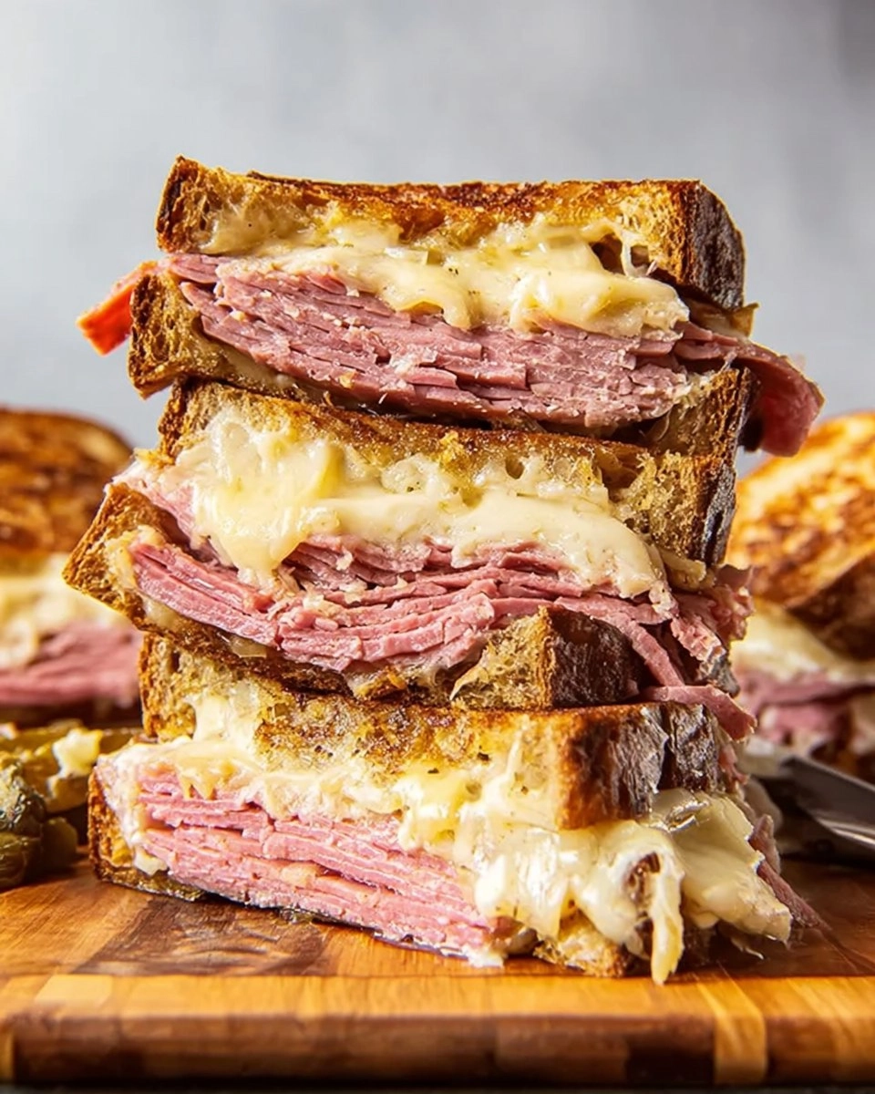 Crockpot Reuben Sandwiches