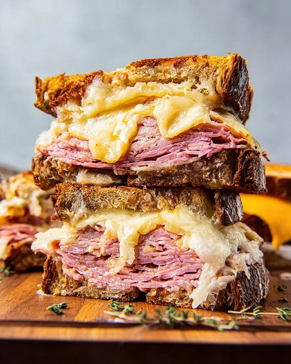 Crockpot Reuben Sandwiches