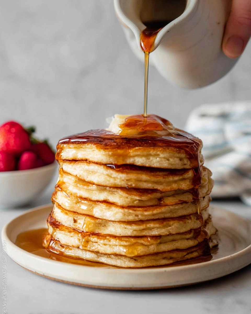 Fluffy Buttermilk Pancakes (Base Recipe for Any Topping)