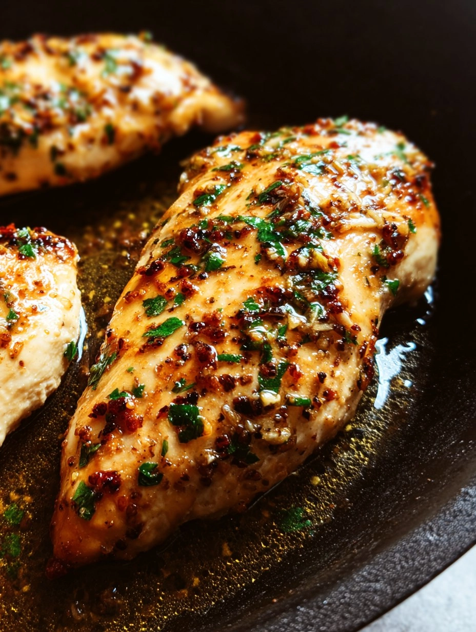 Garlic Butter Baked Chicken Breast