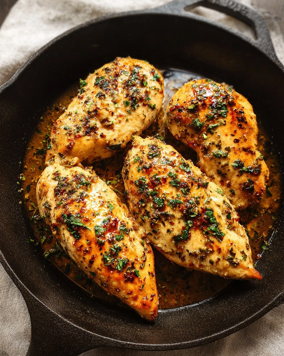 Garlic Butter Baked Chicken Breast