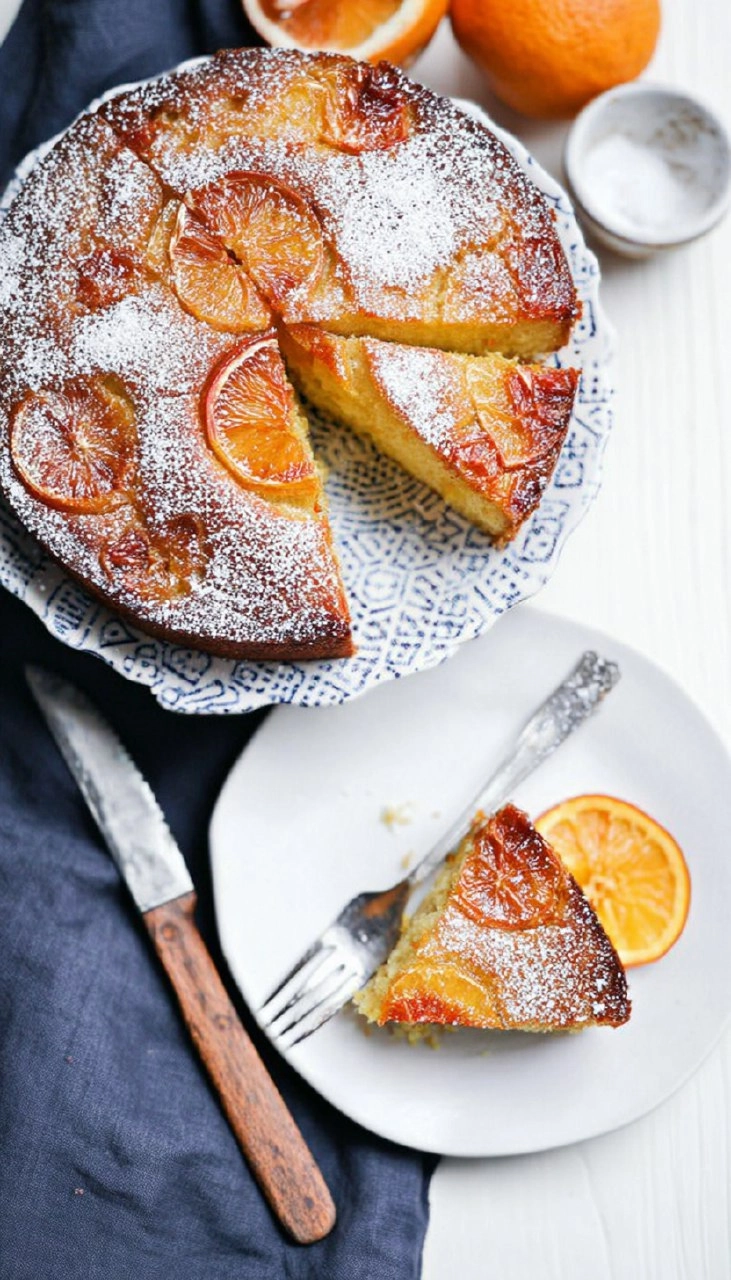 Glazed Blood Orange Olive Oil Cake (Ultra Moist Winter Citrus Loaf)