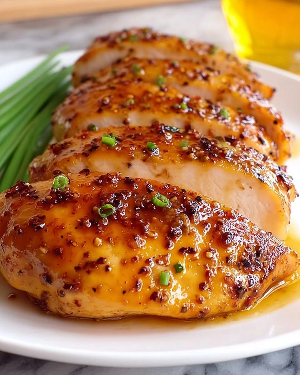 Honey Dijon Garlic Chicken Breasts | Easy Dinner idea