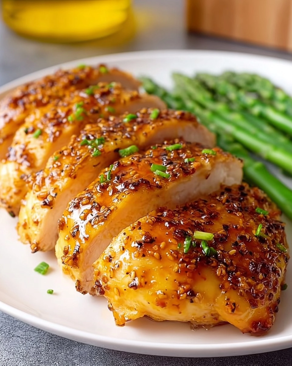 Honey Dijon Garlic Chicken Breasts | Easy Dinner idea