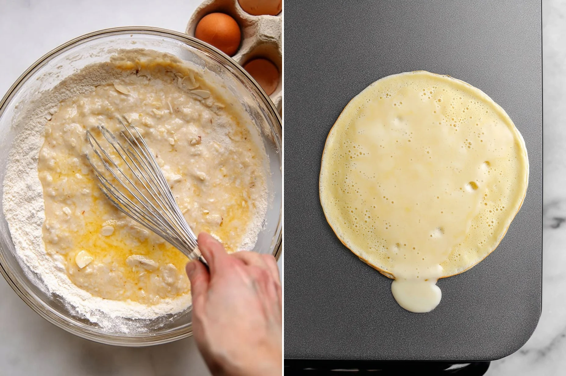 Lemon Ricotta Pancakes with Warm Berry Compote