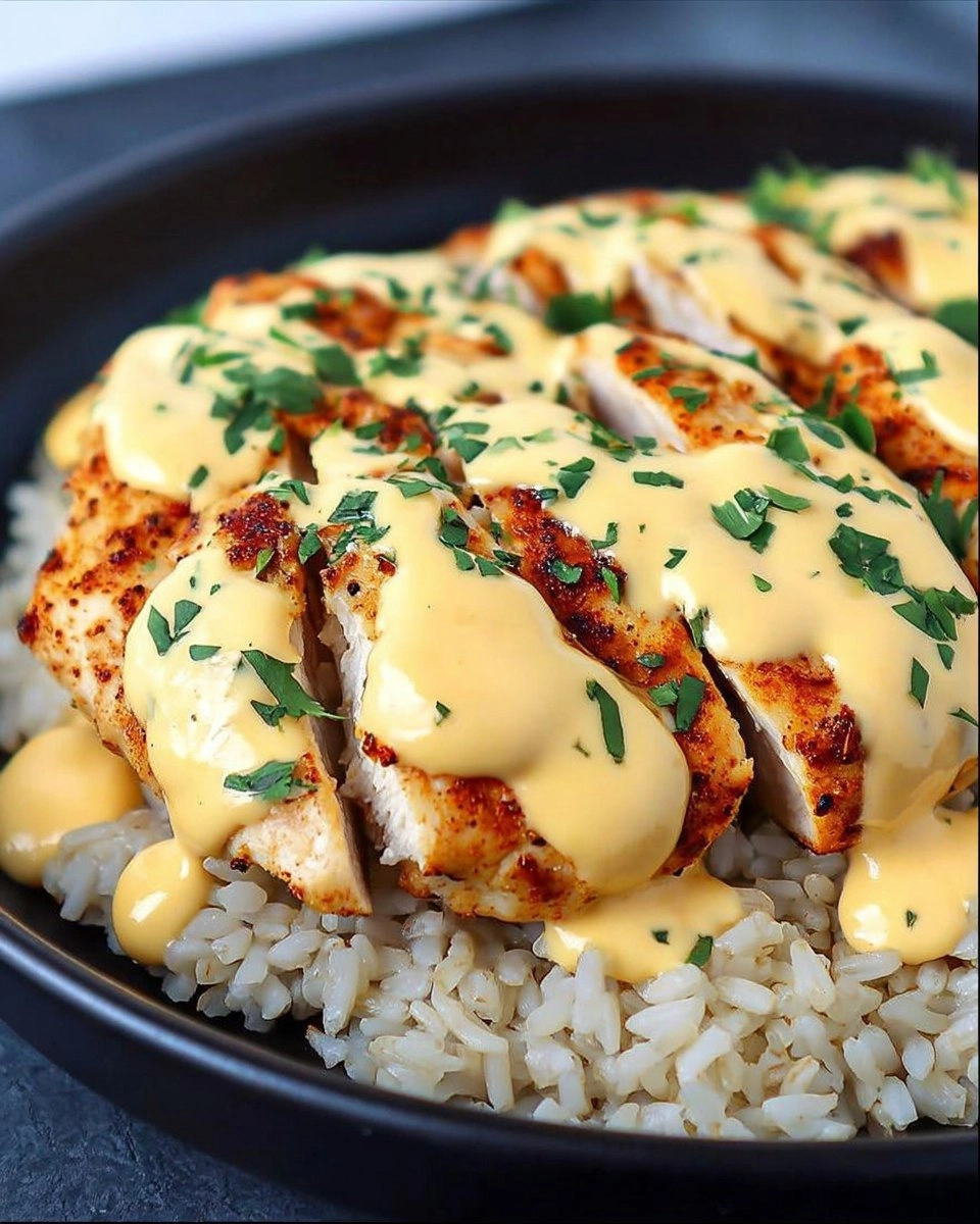 Mexican Chicken with Cheese Sauce