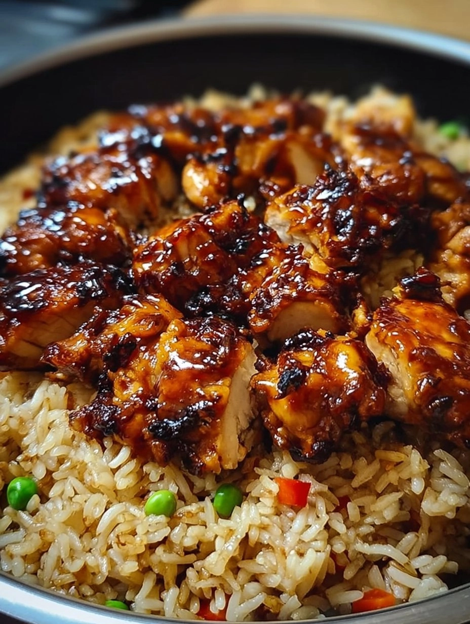 One-Pan Bold Honey BBQ Chicken Rice