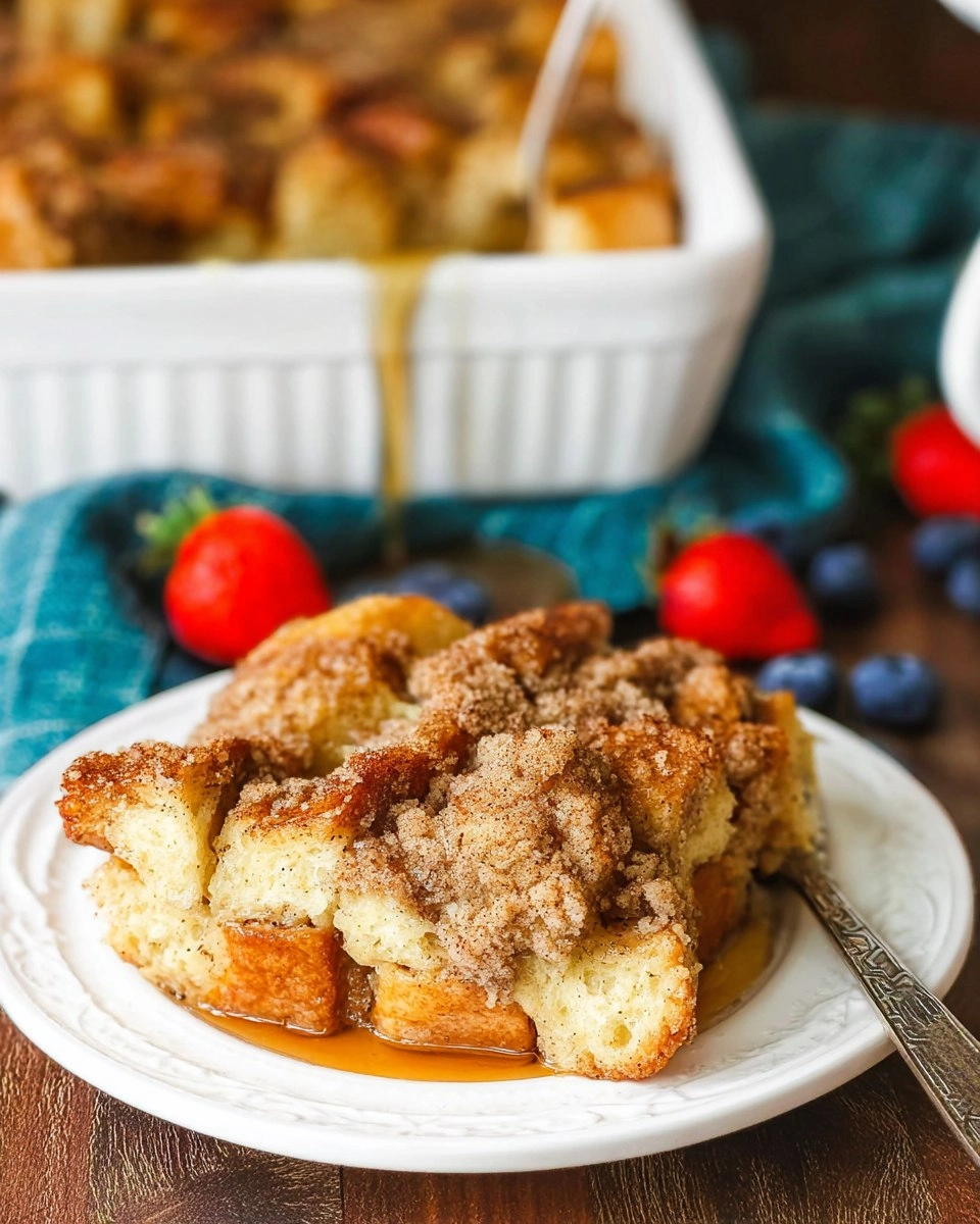 Overnight French Toast Casserole with Cinnamon Streusel 120 Overnight French Toast Casserole with Cinnamon Streusel
