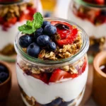 Simple Fruit & Yogurt Parfaits with Granola (Customizable) 53 Simple-Fruit-Yogurt-Parfaits-with-Granola-Customizable-Recipe