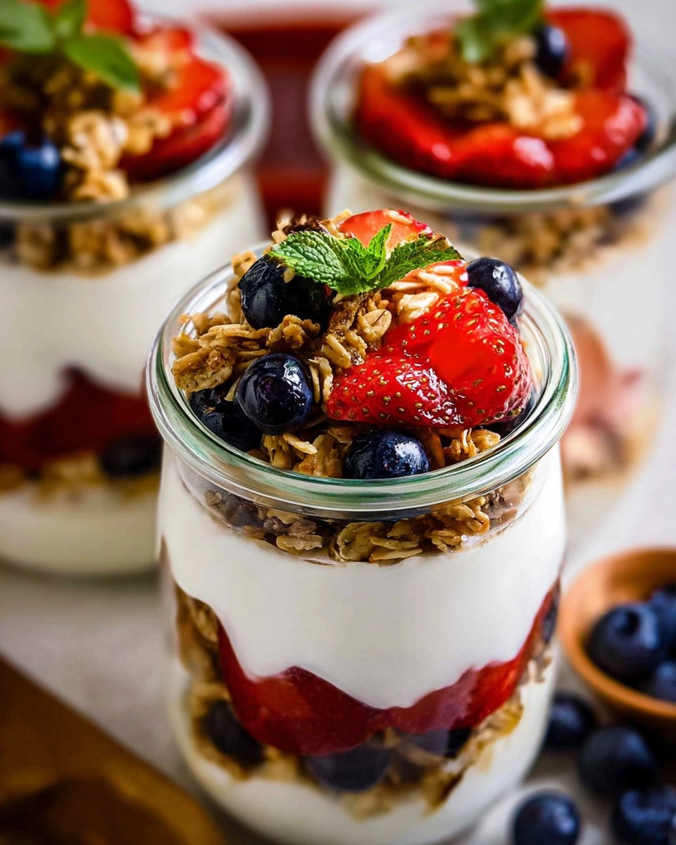 Simple Fruit & Yogurt Parfaits with Granola (Customizable) 52 Simple Fruit & Yogurt Parfaits with Granola (Customizable)