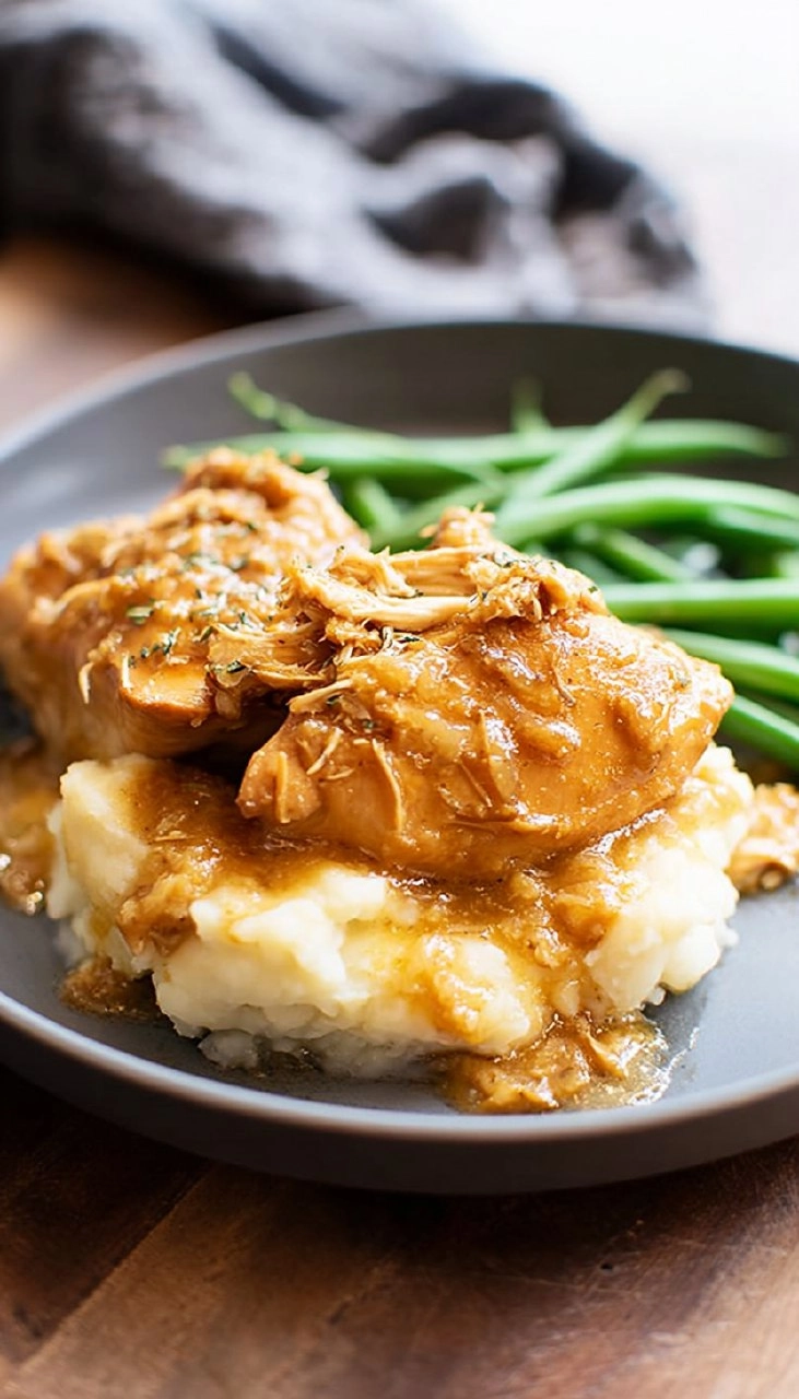 Slow Cooker Honey Mustard Chicken