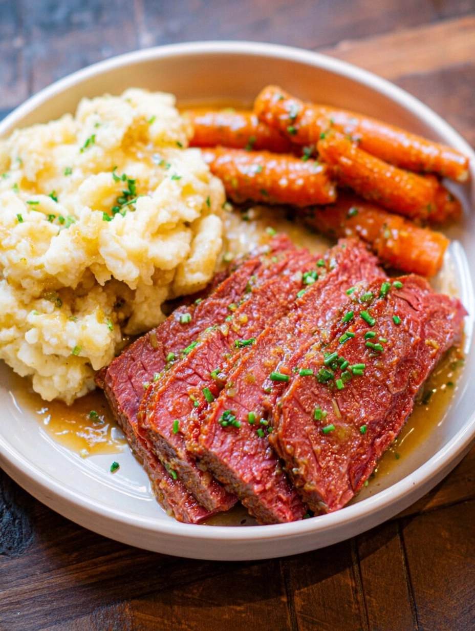 Slow Cooker Maple Mustard Corned Beef 71 Slow Cooker Maple Mustard Corned Beef