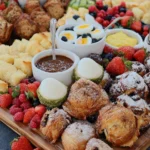 Spring-Brunch-Board-with-Eggs-Pastries-Fruit-Dips-Recipe