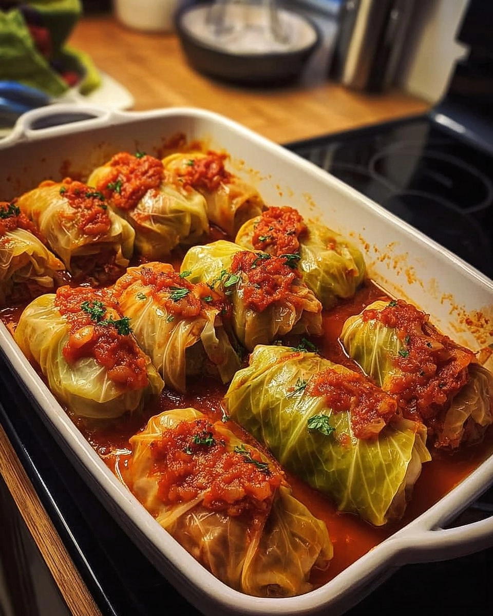 Stuffed Cabbage Rolls | Easy healthy dinner 