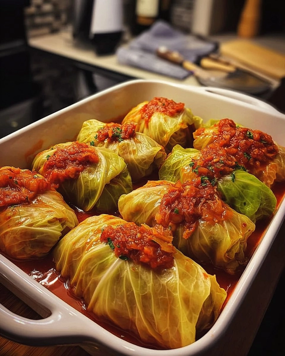 Stuffed Cabbage Rolls | Easy healthy dinner 