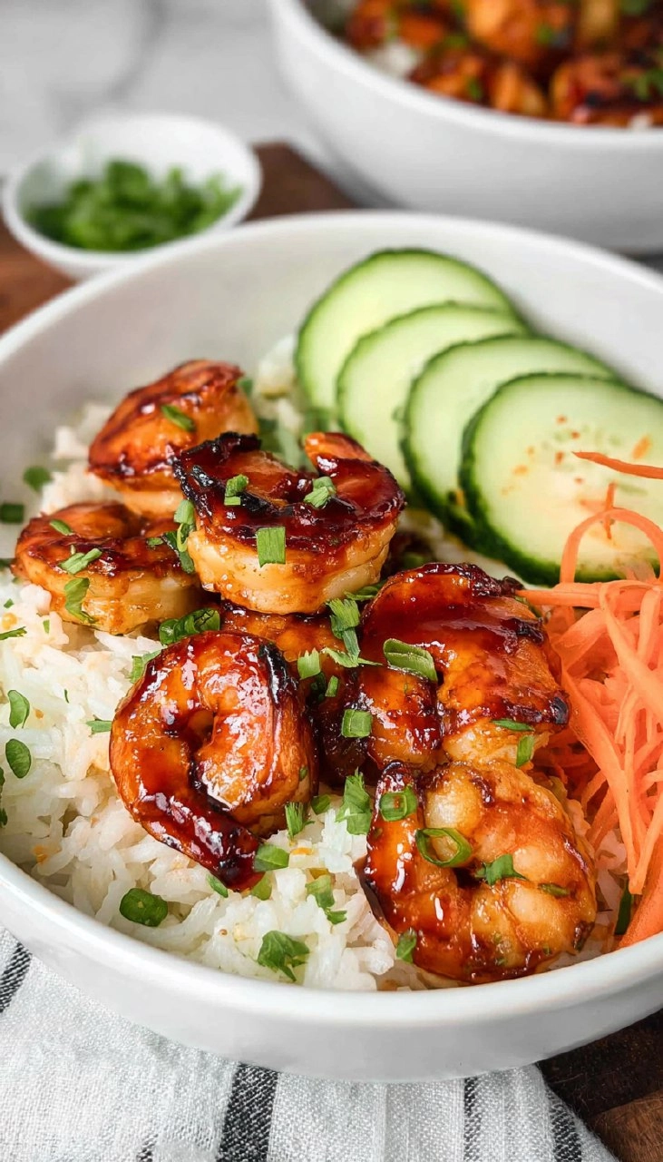 BBQ Shrimp Bowls