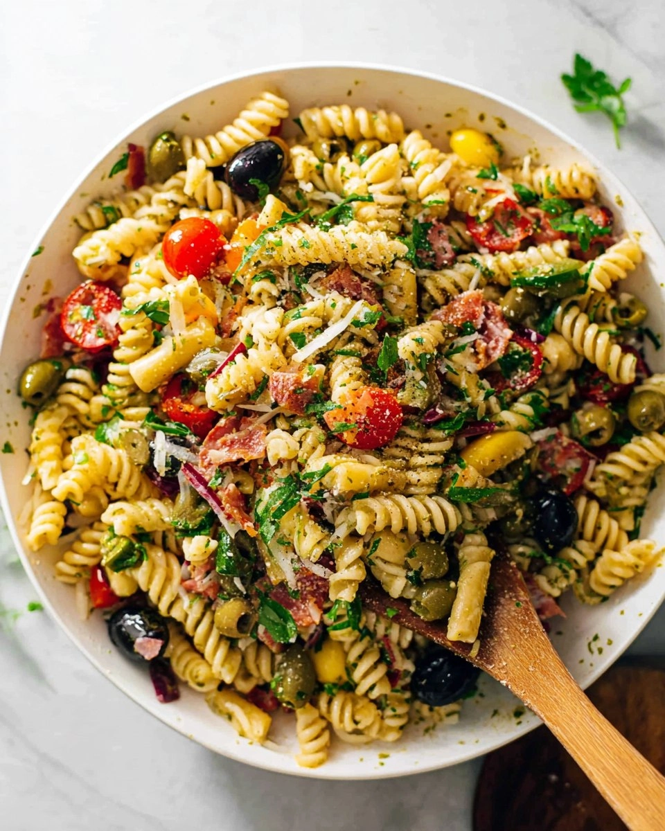Best-Italian-Pasta-Salad-for-Picnics-Recipe