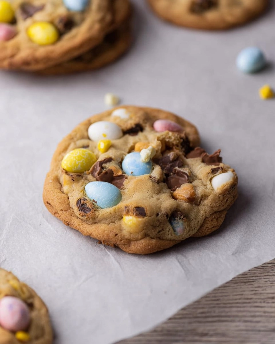 Brown Butter Cadbury Mini Egg Cookies