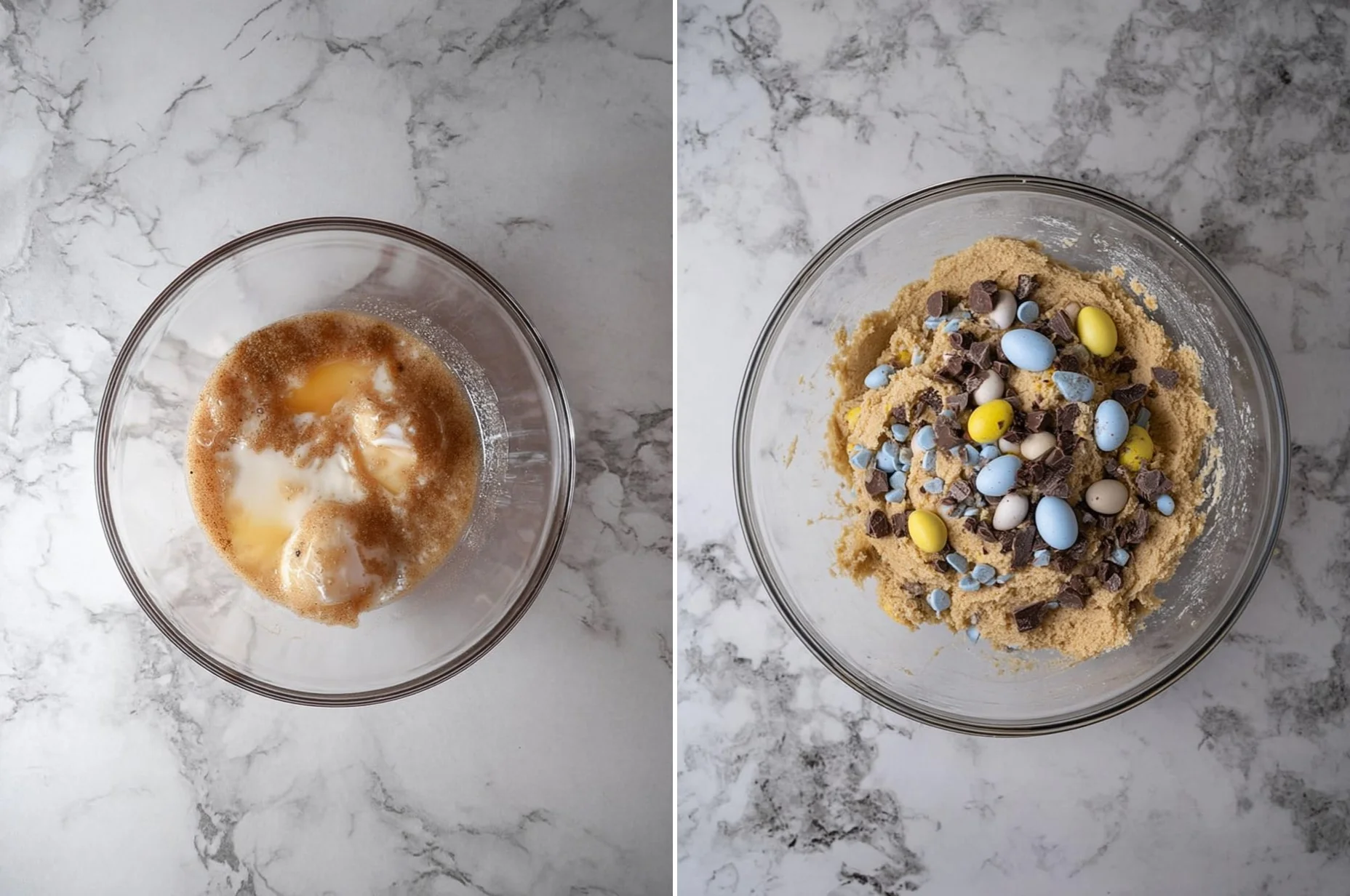 Brown Butter Cadbury Mini Egg Cookies