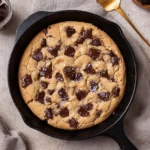 Brown-Butter-Chocolate-Chip-Skillet-Cookie-8-Inch-Recipe