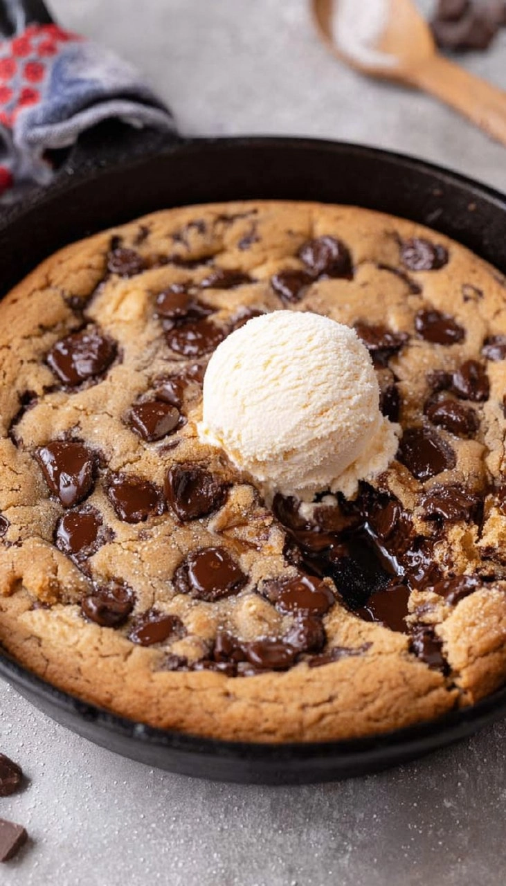 Brown Butter Chocolate Chip Skillet Cookie (8-Inch)