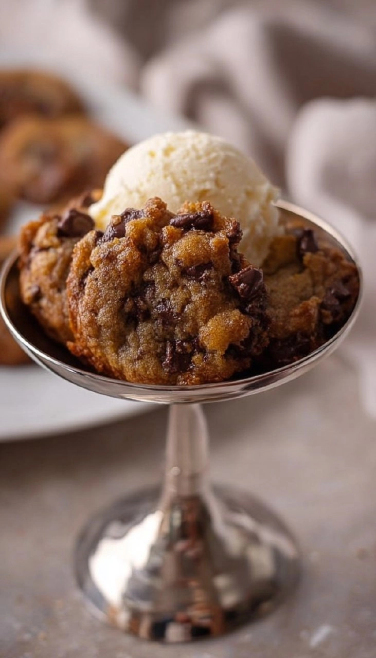Brown Butter Scoopable Chocolate Chip Cookies