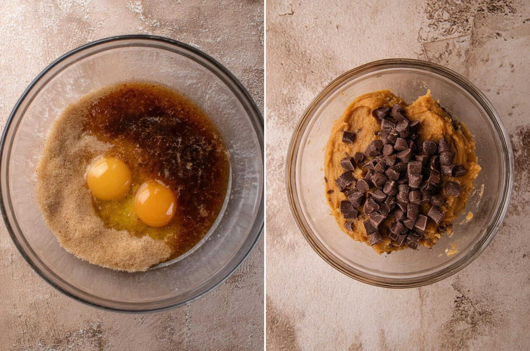 Brown Butter Scoopable Chocolate Chip Cookies