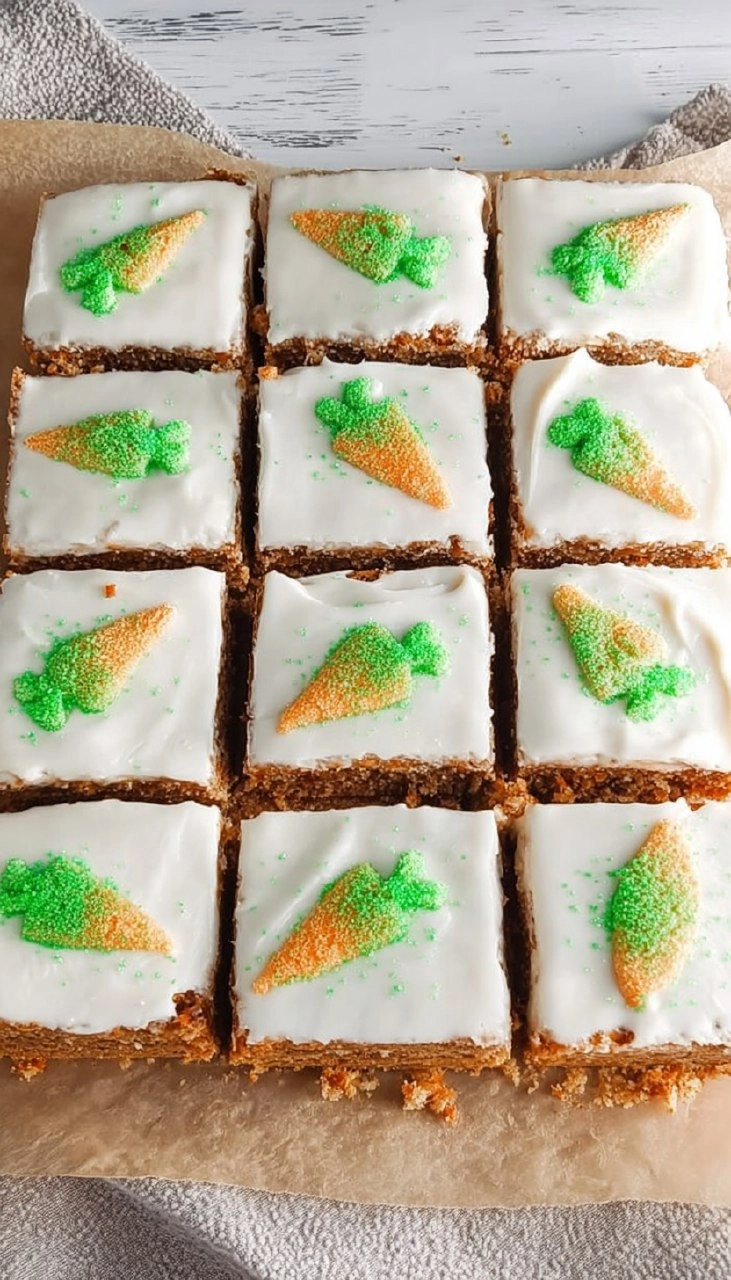 Carrot Cake Bars with Cream Cheese Frosting