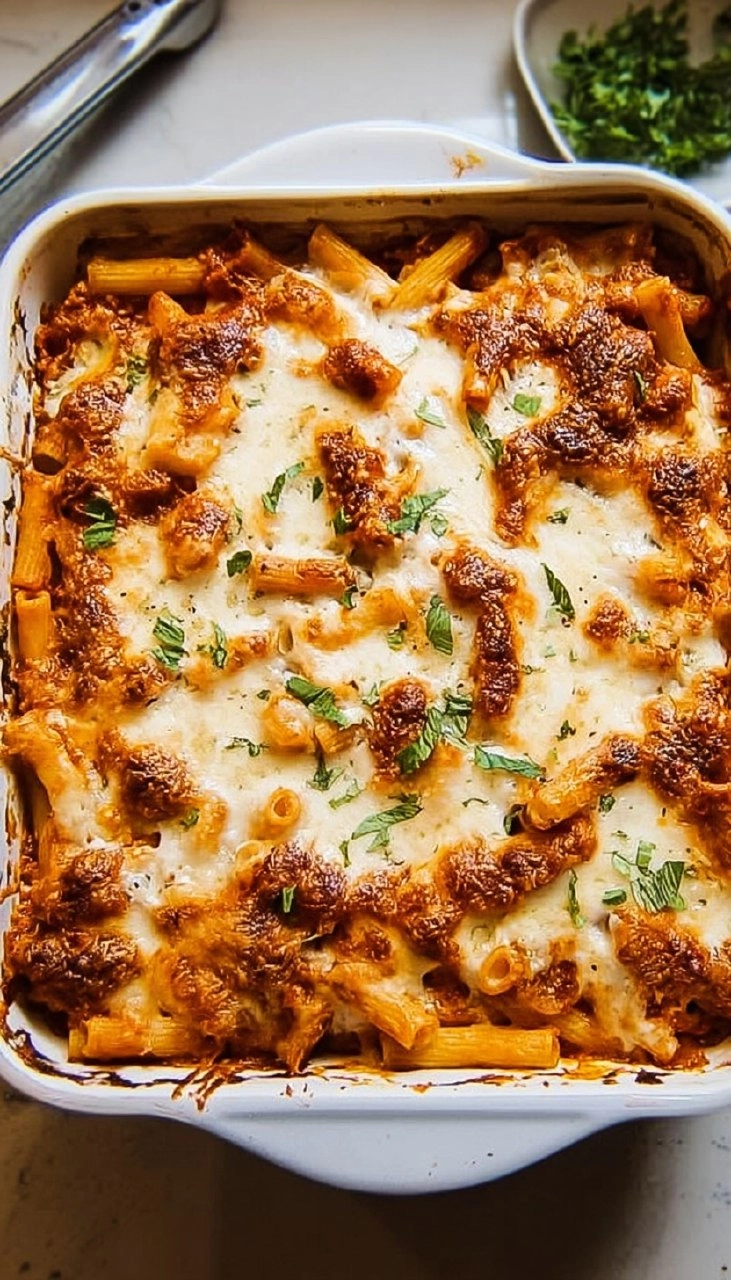 Cheesy Baked Ziti | Easy Weeknight Pasta Bake with Ricotta & Mozzarella 122 Cheesy Baked Ziti | Easy Weeknight Pasta Bake with Ricotta & Mozzarella