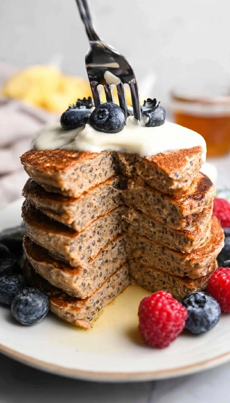 Chia Seed Pancakes