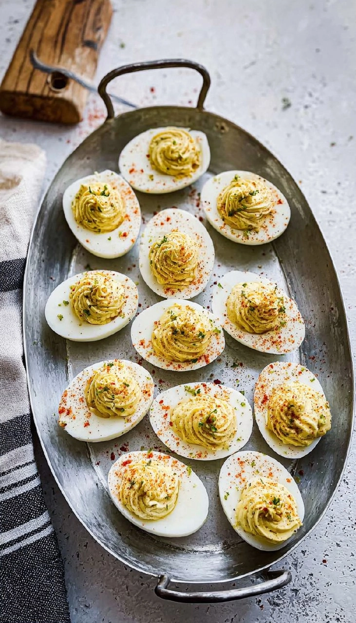 Deviled Eggs (Classic Picnic Recipe) 