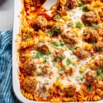 Dump-and-Bake-Meatball-Casserole-Recipe