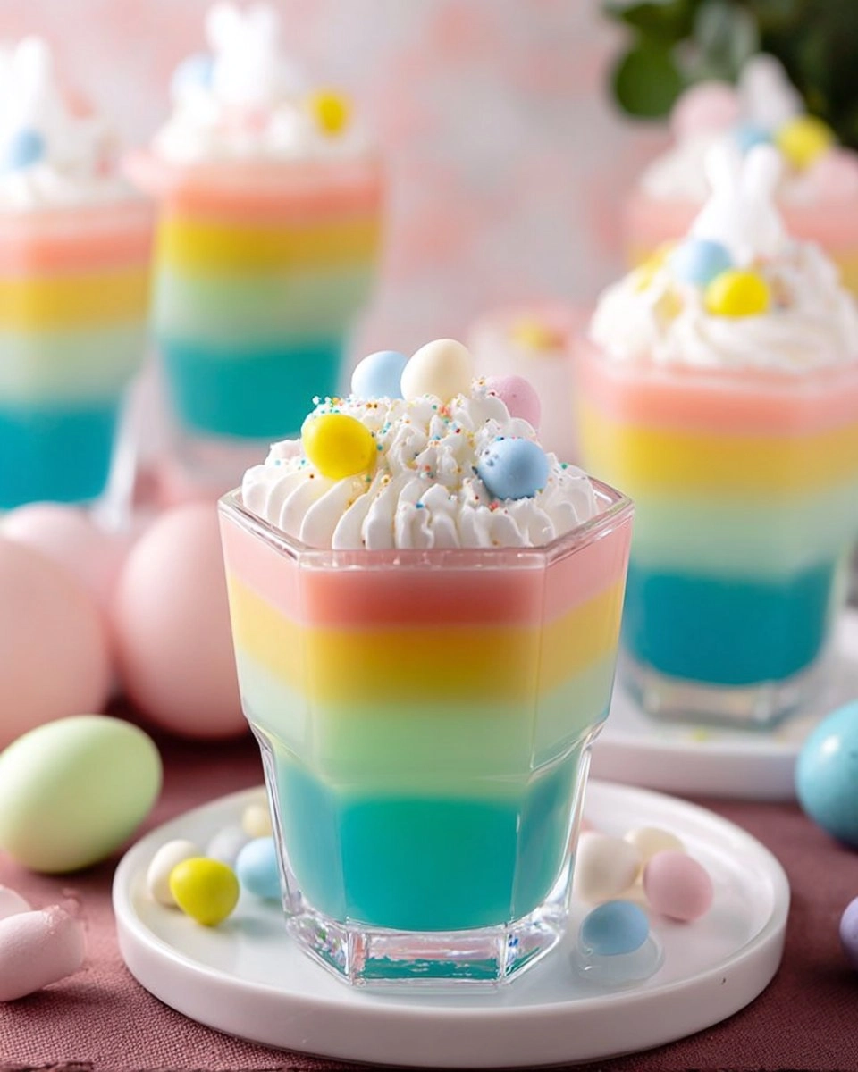 Easter Jell-O Cups