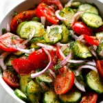 Easy-Cucumber-Tomato-Dill-Salad-Recipe