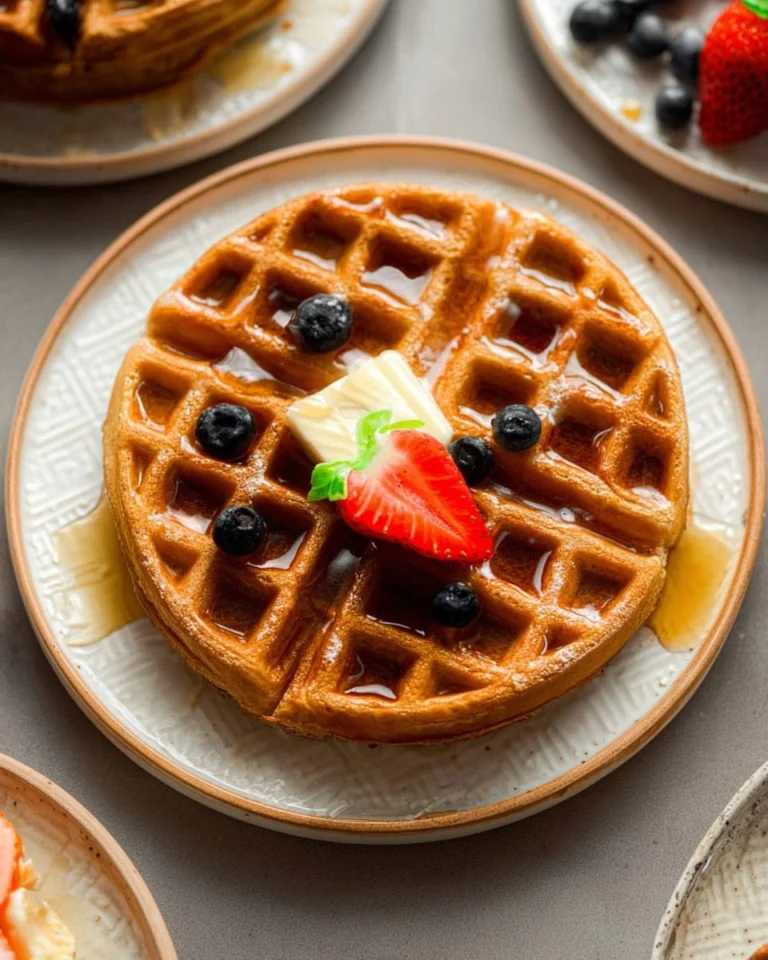 Fluffy-Whole-Wheat-Waffles-Recipe
