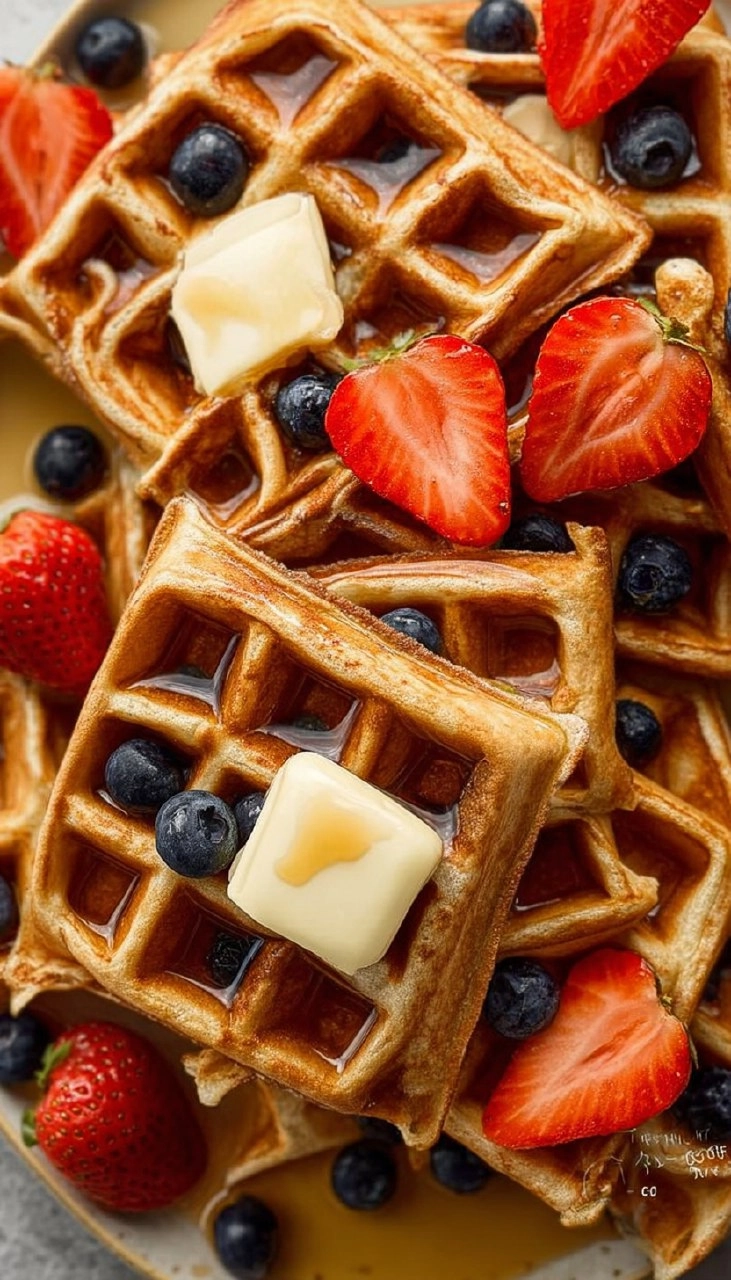 Fluffy Whole Wheat Waffles 80 Fluffy Whole Wheat Waffles
