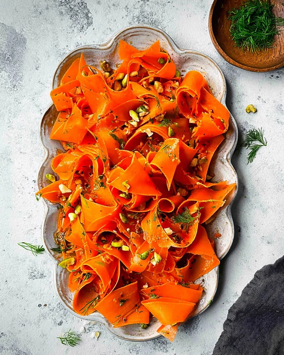 Fresh Carrot Ribbon Salad