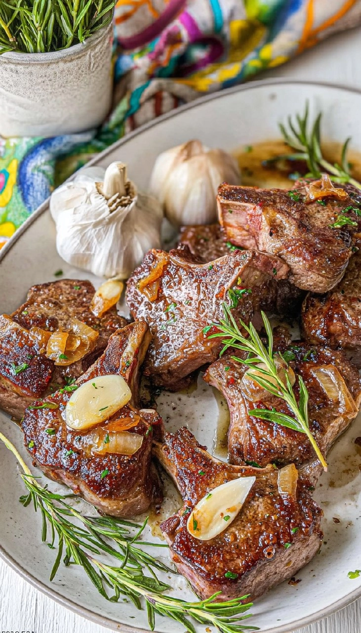 Garlic Butter Lamb Chops 102 Garlic Butter Lamb Chops