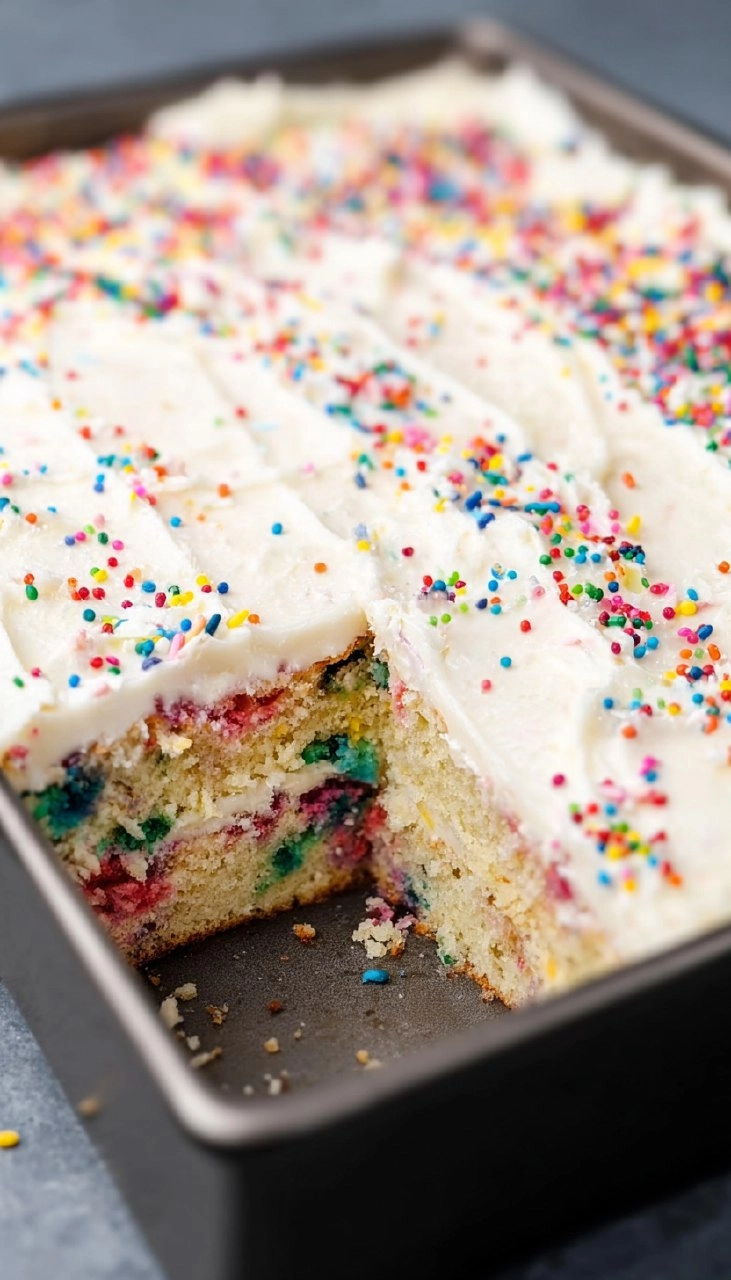 Homemade Funfetti Cake