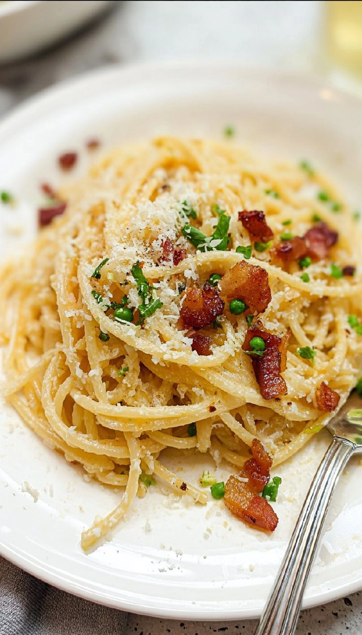 Homemade Spaghetti Carbonara | Authentic Roman 5-Ingredient Pasta Recipe