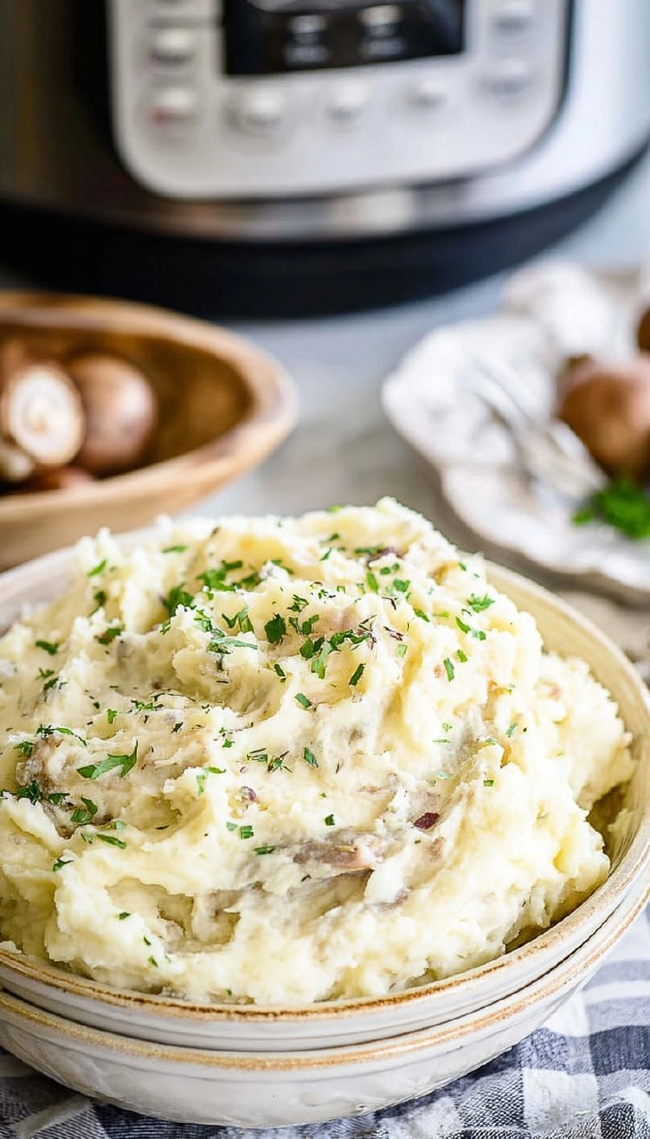Make Ahead Crockpot Mashed Potatoes