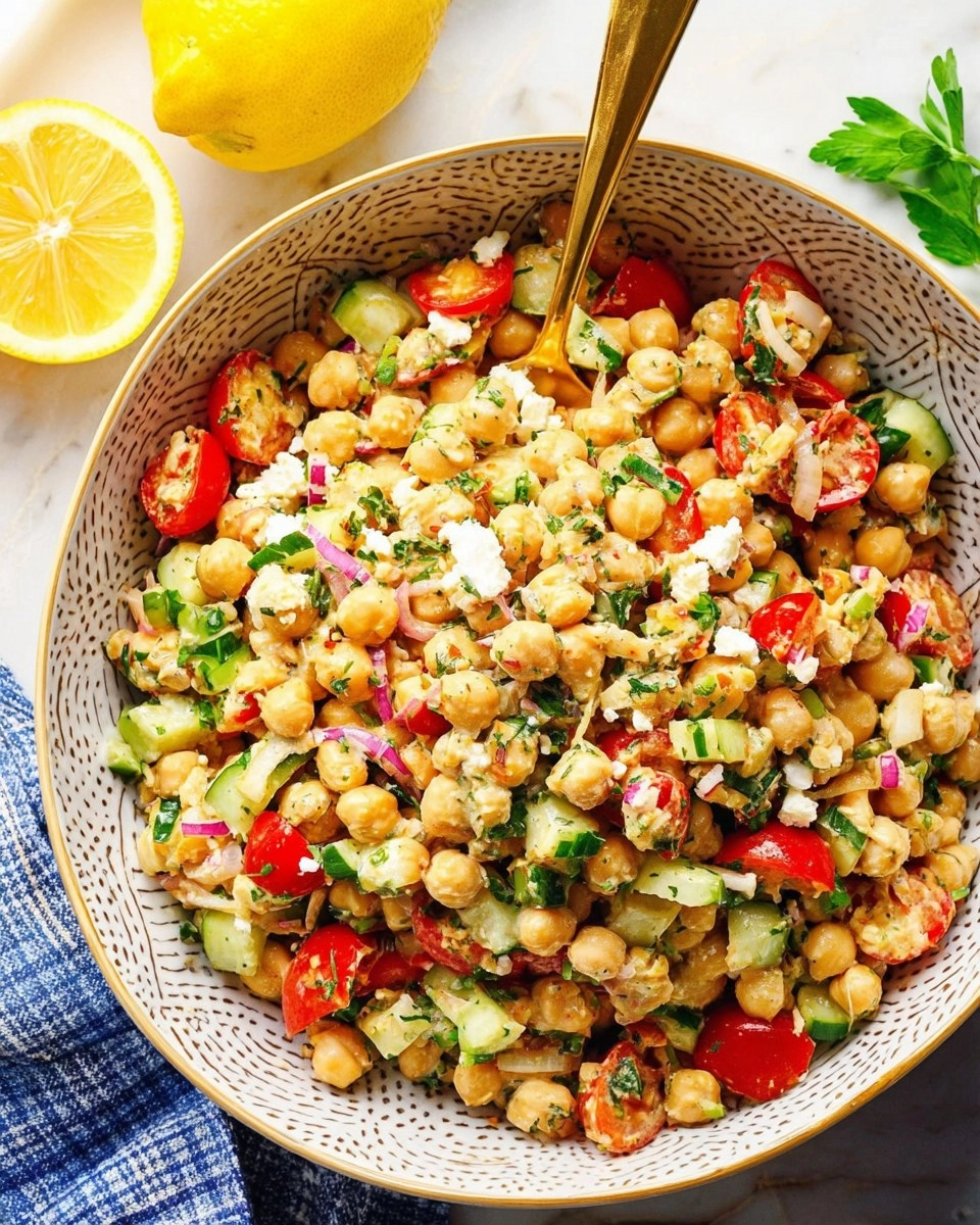 Mediterranean Chickpea Salad 49 Mediterranean Chickpea Salad
