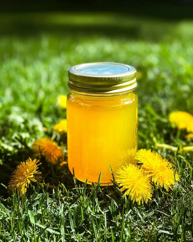 Moms-Dandelion-Jelly-Spring-Foraging-Recipe
