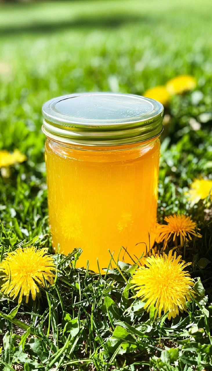 Mom's Dandelion Jelly (Spring Foraging)